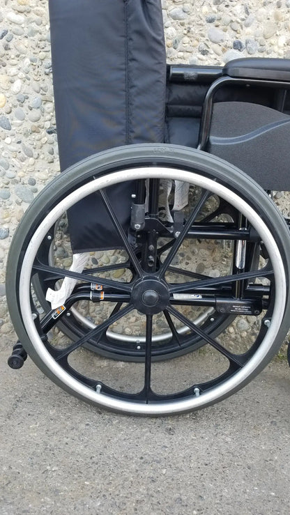 Invacare Tracer SX5 Black Wheelchair Armrests