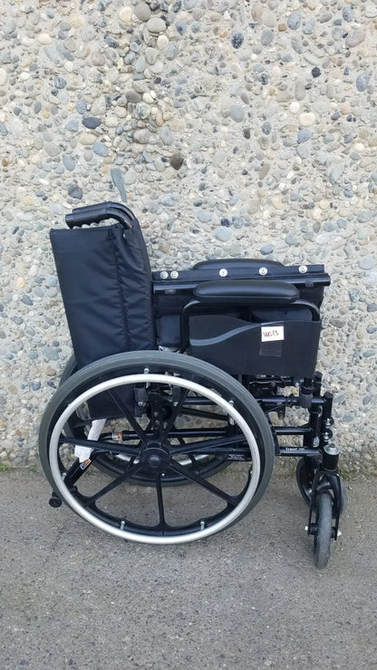 Invacare Tracer SX5 Black Wheelchair Armrests