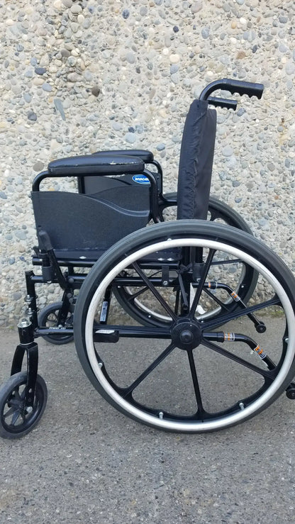 Invacare Tracer SX5 Black Wheelchair Armrests