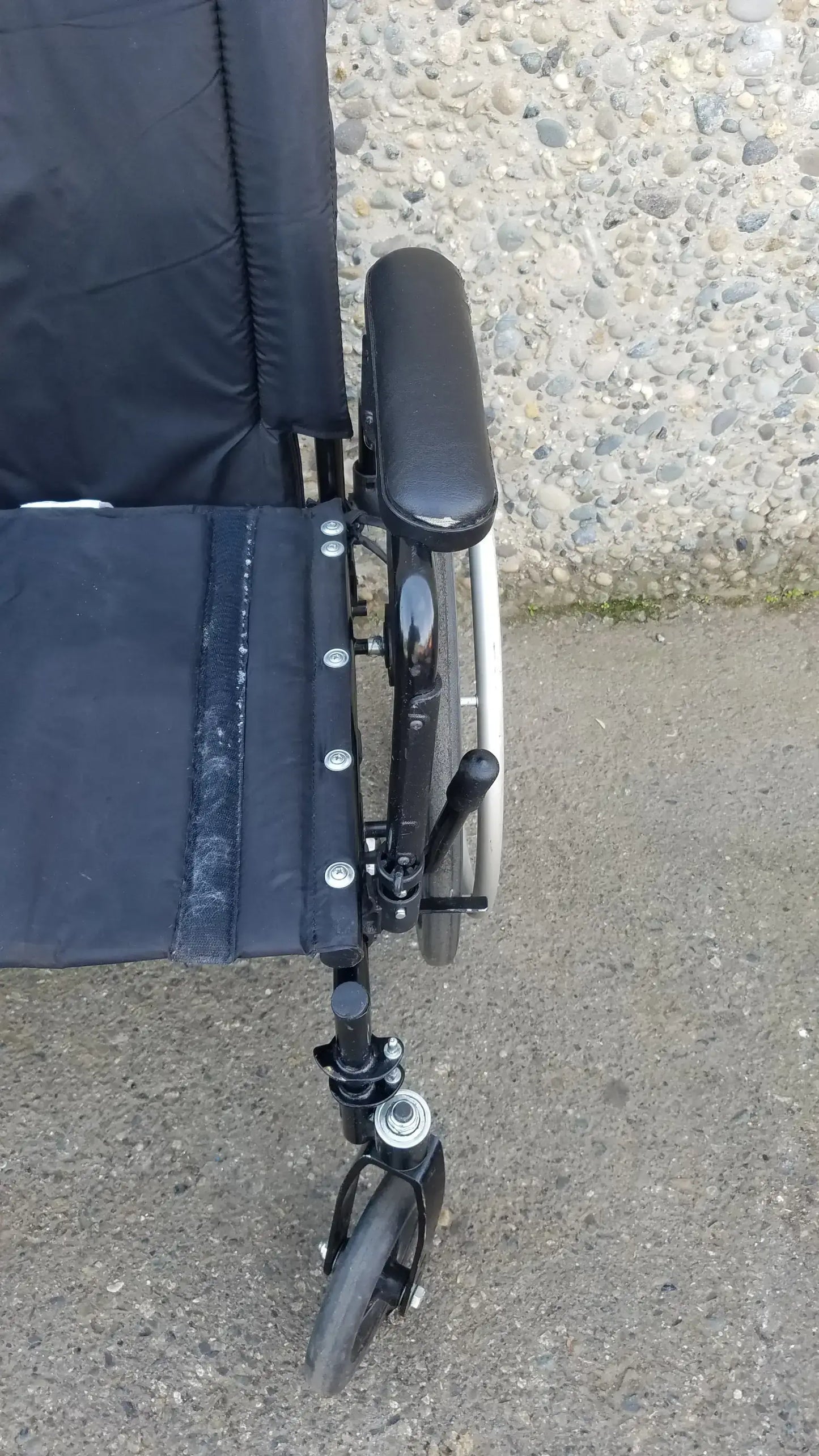 Invacare Tracer SX5 Black Wheelchair Armrests