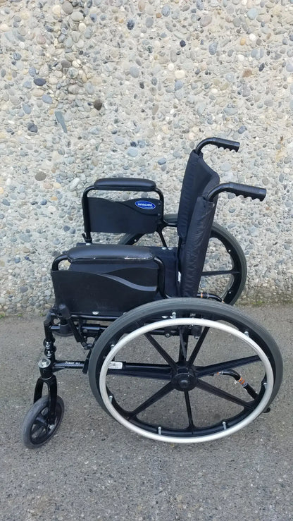 Invacare Tracer SX5 Black Wheelchair Armrests