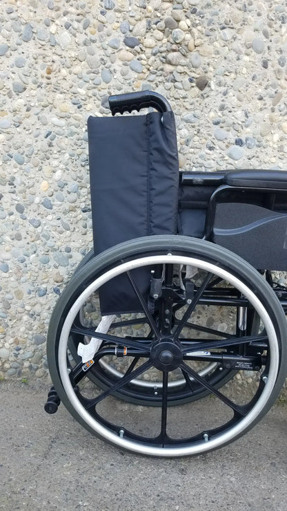 Invacare Tracer SX5 Black Wheelchair Armrests