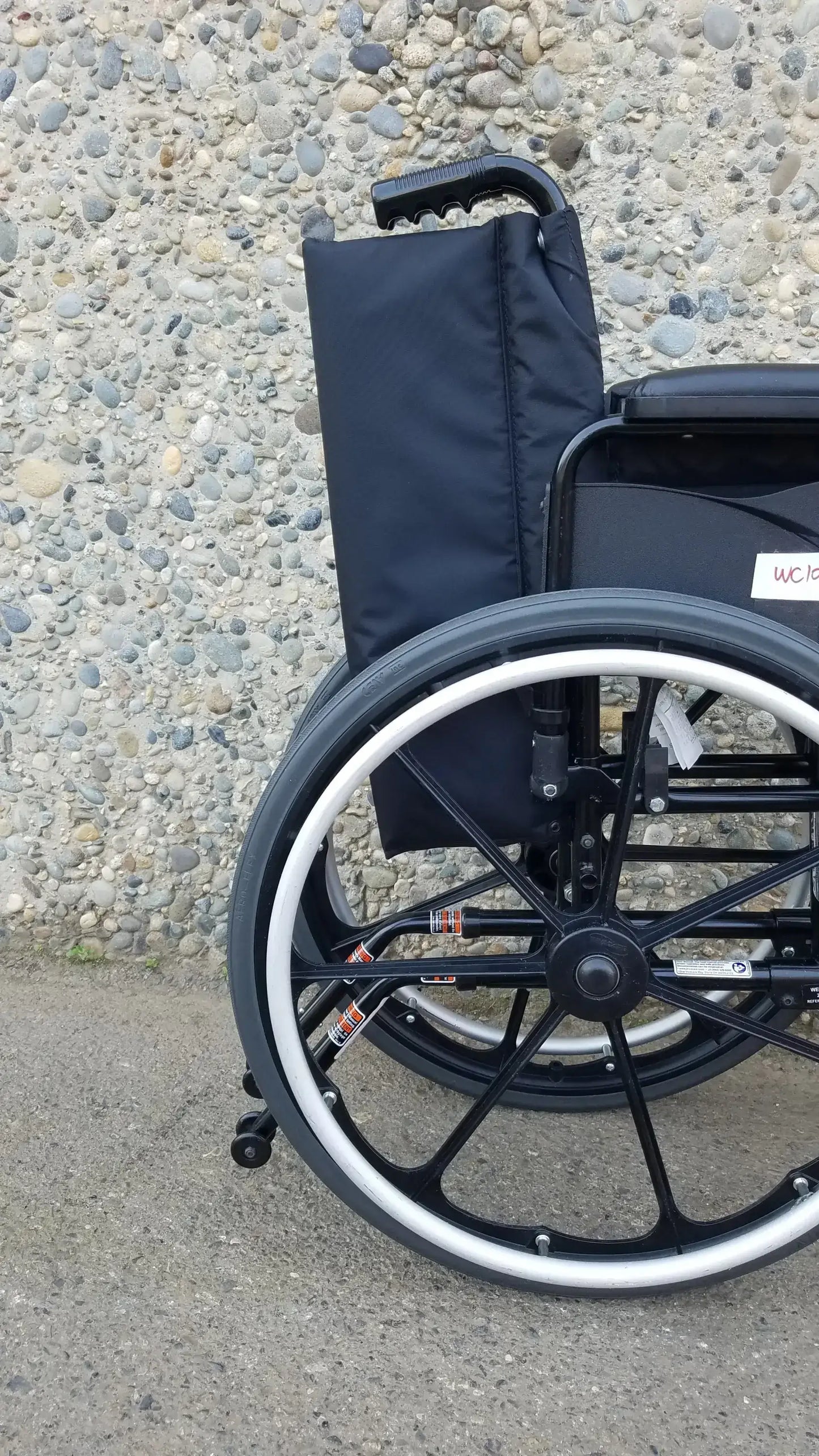 Invacare Tracer SX5 Wheelchair Arm Rest Black
