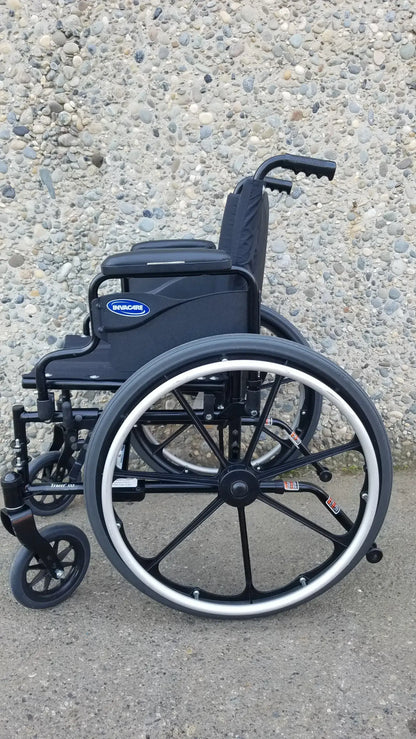 Invacare Tracer SX5 Wheelchair Arm Rest Black