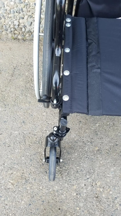 Invacare Tracer SX5 Wheelchair Arm Rest Black