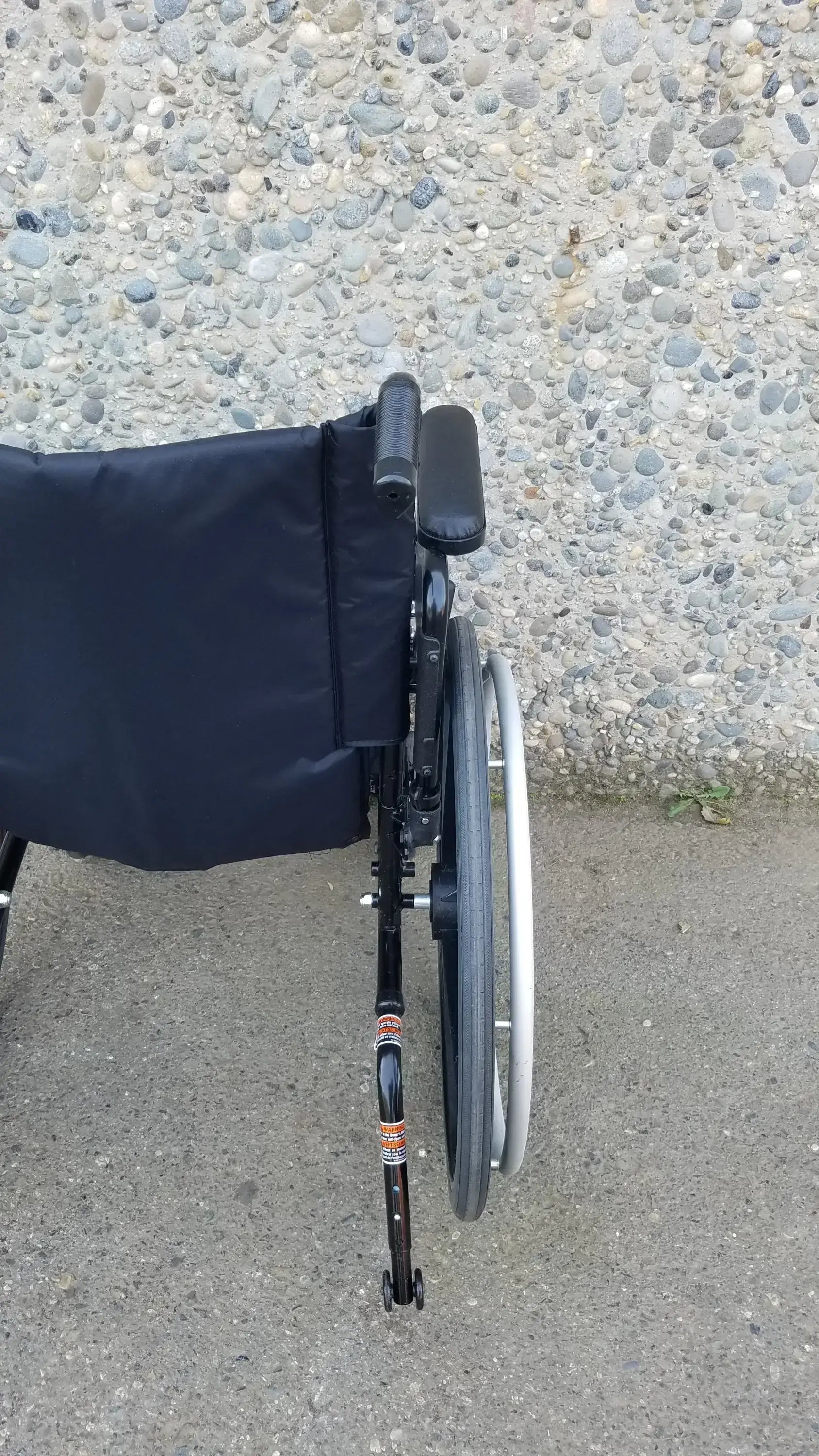 Invacare Tracer SX5 Wheelchair Arm Rest Black