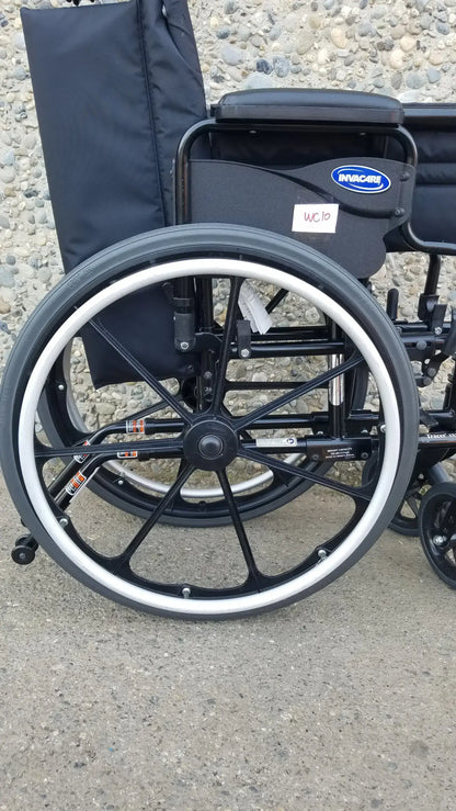 Invacare Tracer SX5 Wheelchair Arm Rest Black