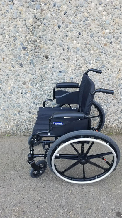 Invacare Tracer SX5 Wheelchair Arm Rest Black