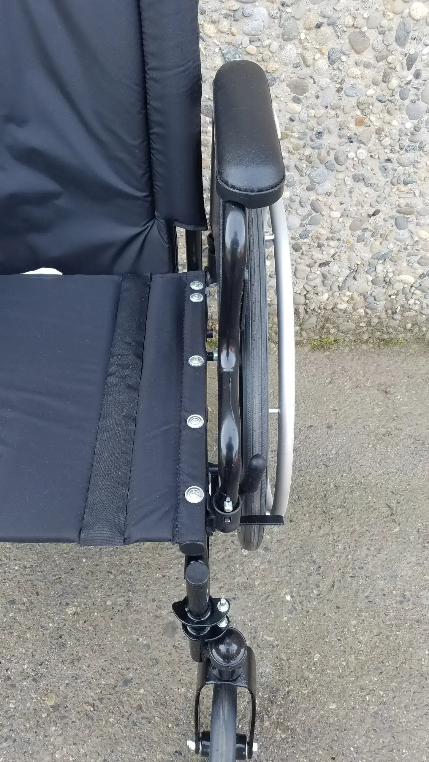 Invacare Tracer SX5 Wheelchair Arm Rest Black