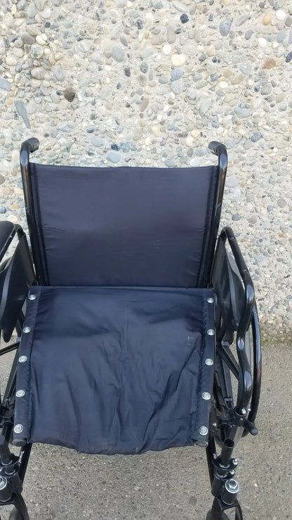 Invacare Tracer SX5 Wheelchair Arm Rests Black