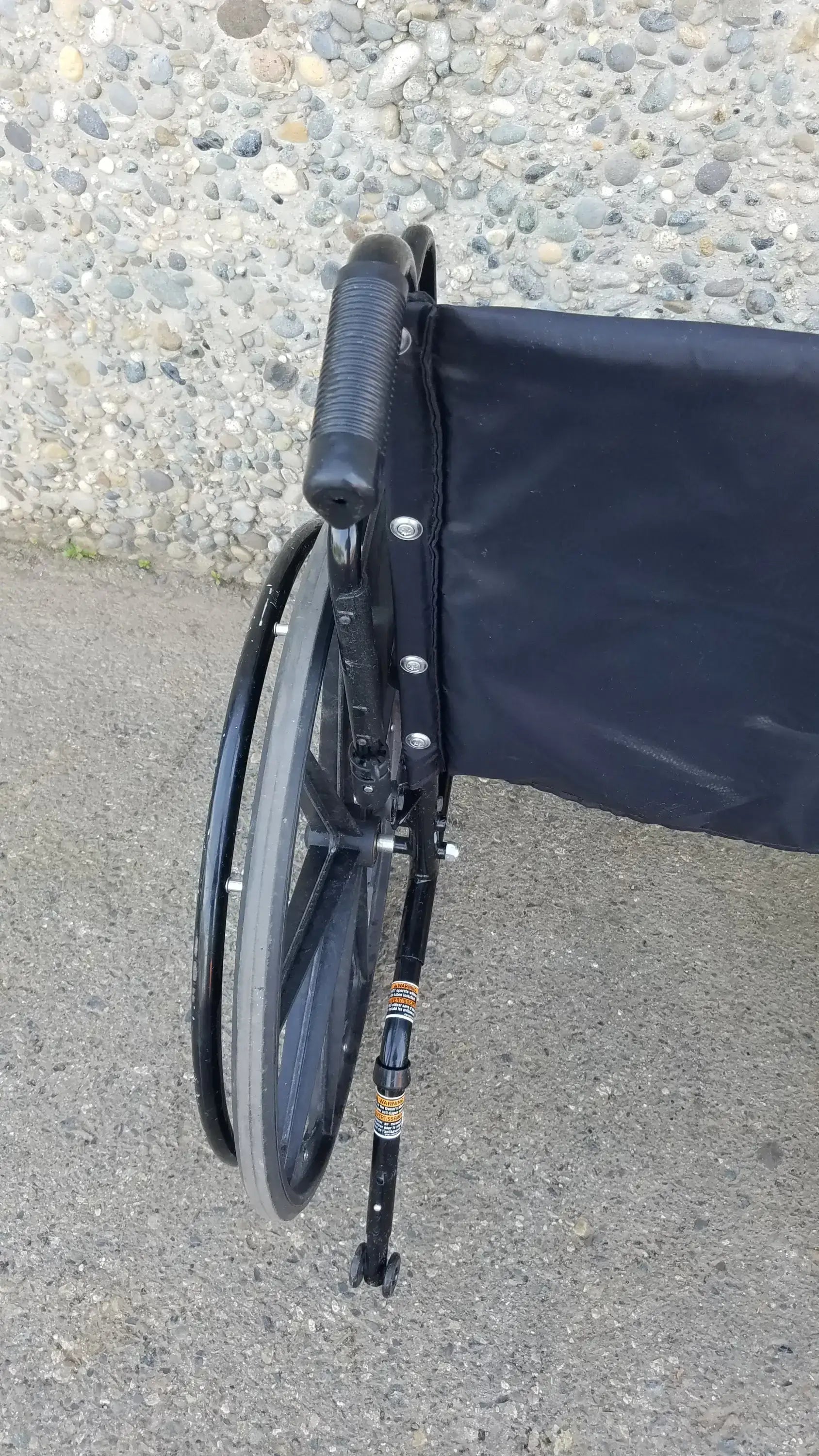 Invacare Tracer SX5 Wheelchair Arm Rests Black