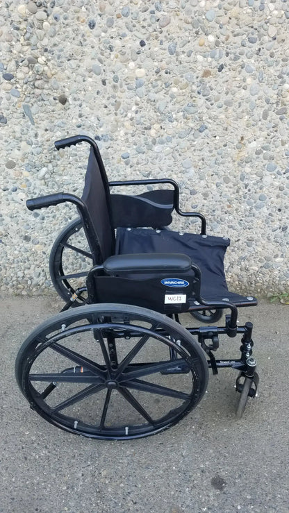 Invacare Tracer SX5 Wheelchair Arm Rests Black