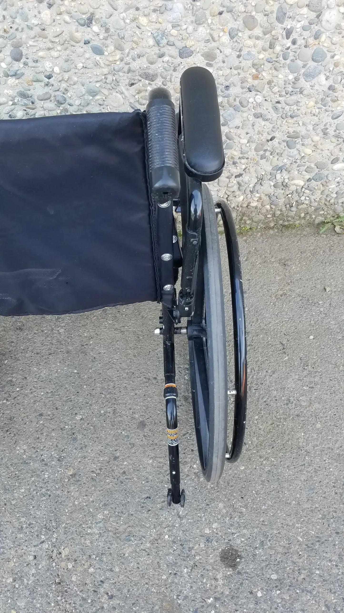 Invacare Tracer SX5 Wheelchair Arm Rests Black