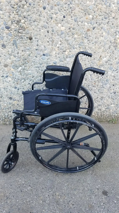 Invacare Tracer SX5 Wheelchair Arm Rests Black