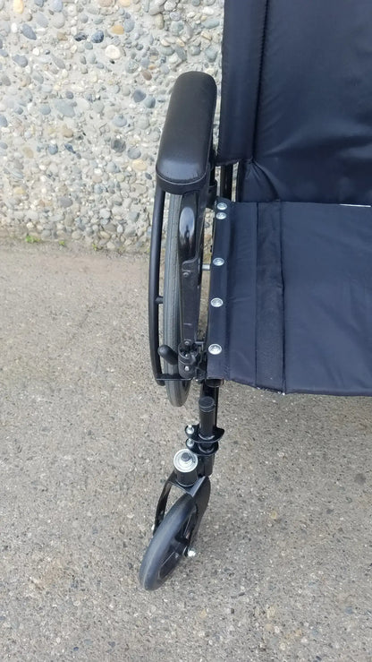 Invacare Tracer SX5 Wheelchair Armrests – Black Comfort