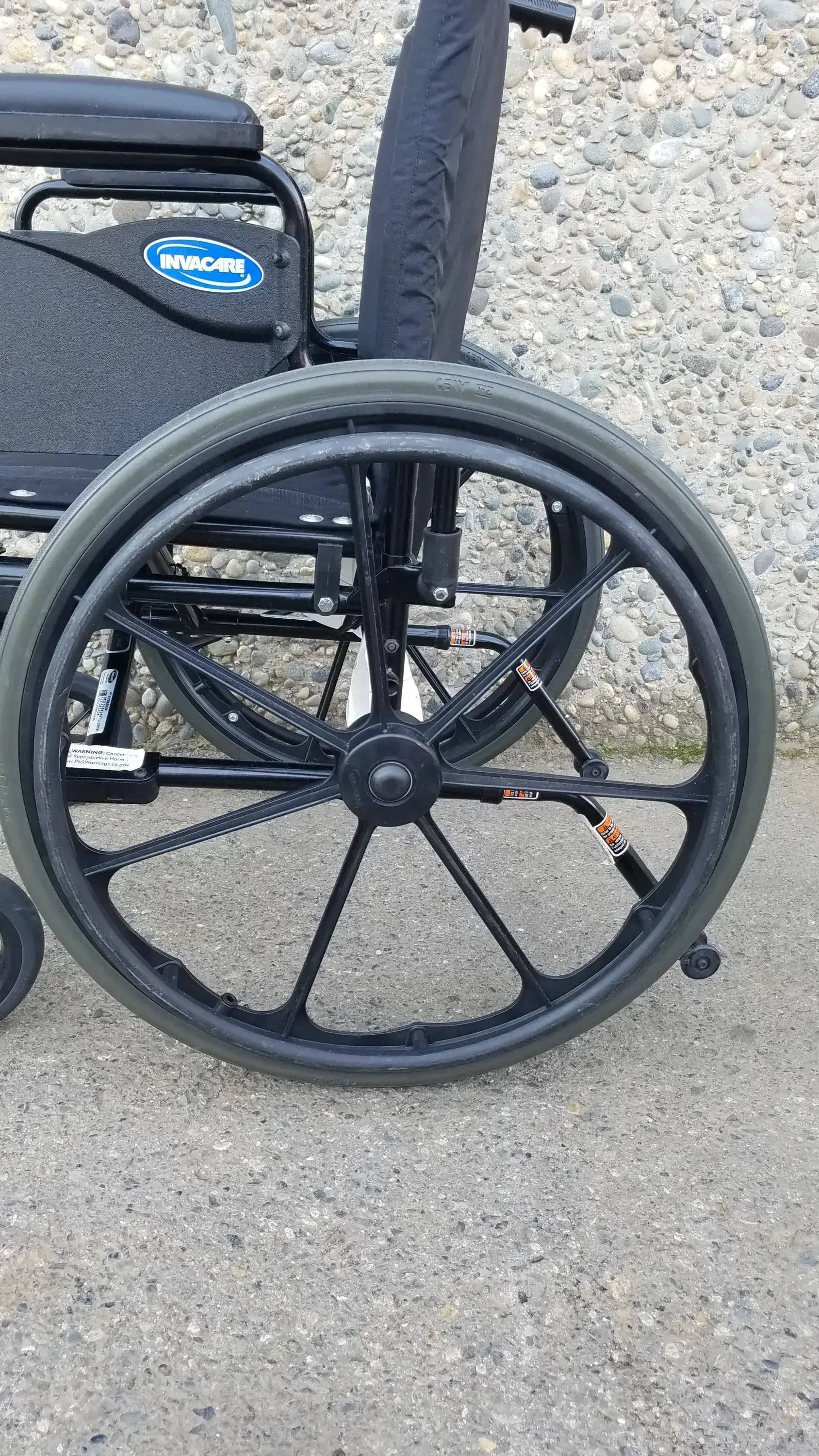 Invacare Tracer SX5 Wheelchair Armrests – Black Comfort