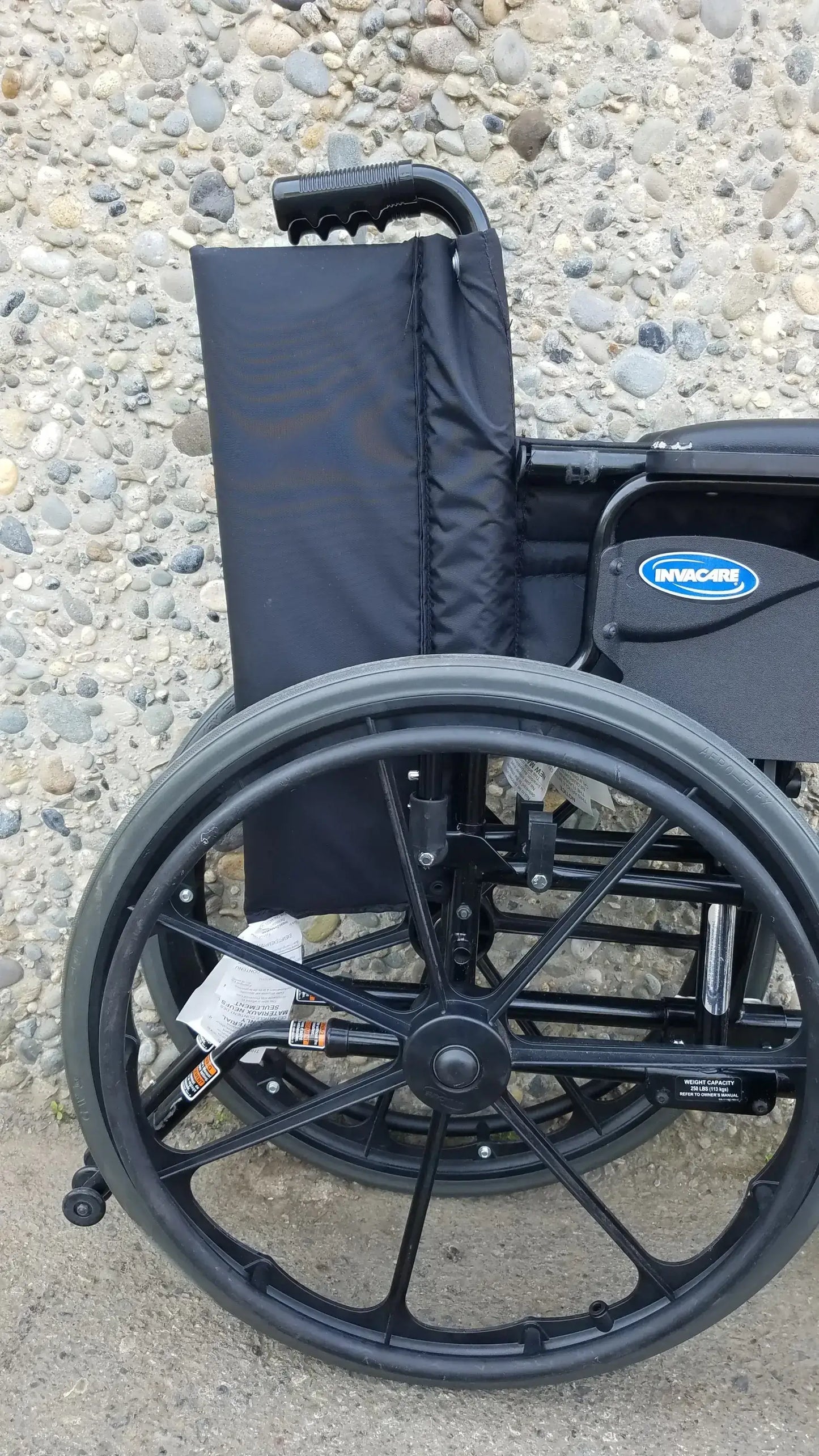 Invacare Tracer SX5 Wheelchair Armrests – Black Comfort