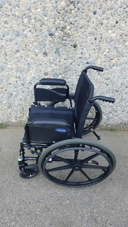 Invacare Tracer SX5 Wheelchair Armrests – Black Comfort