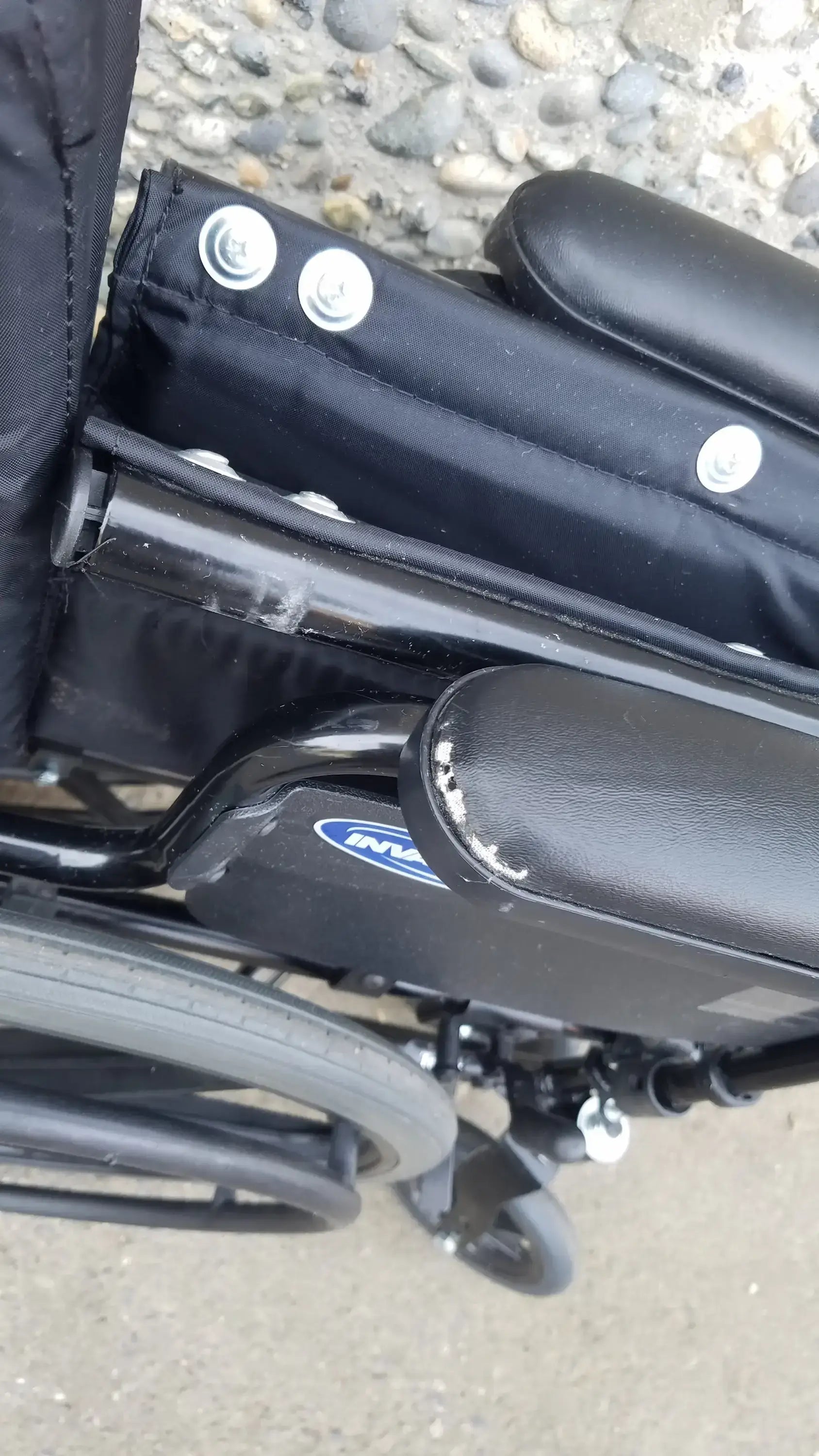 Invacare Tracer SX5 Wheelchair Armrests – Black Comfort