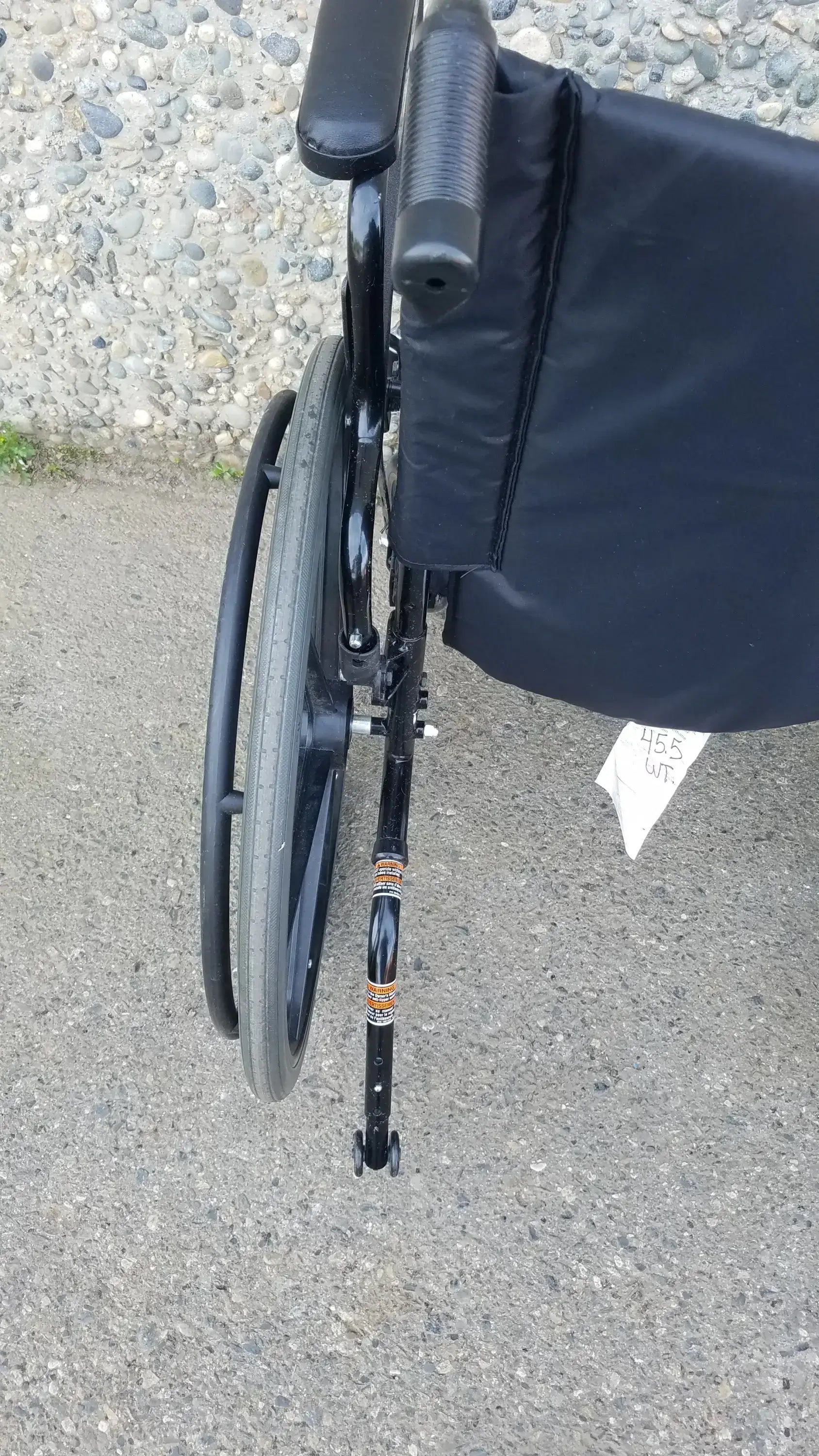 Invacare Tracer SX5 Wheelchair Armrests – Black Comfort