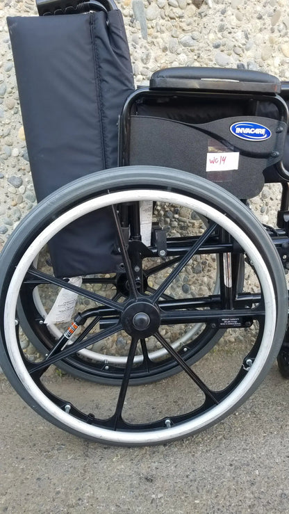 Invacare Tracer SX5 Wheelchair Black Steel Frame w/ Desk Armrests