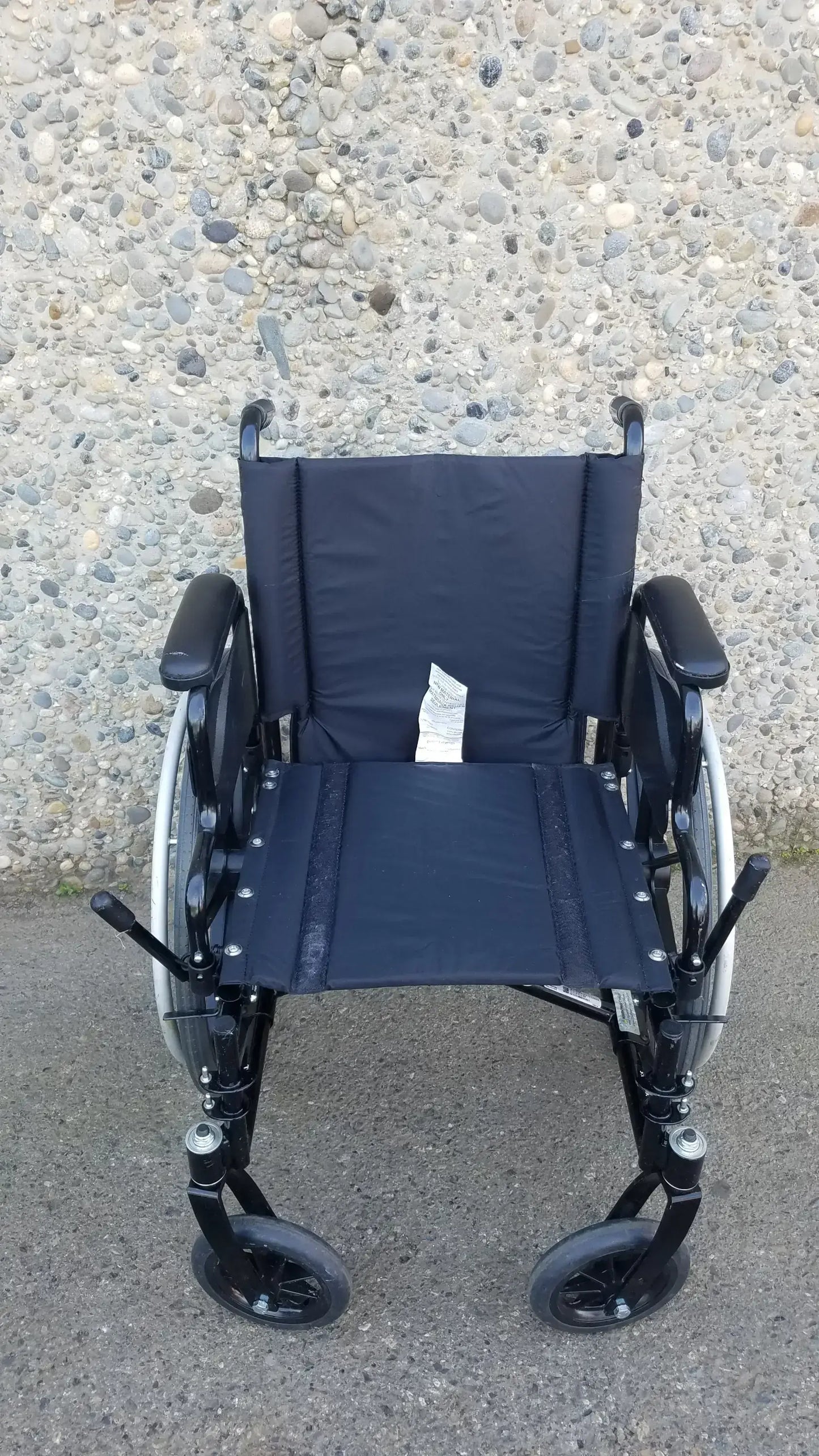 Invacare Tracer SX5 Wheelchair Black Steel Frame w/ Desk Armrests