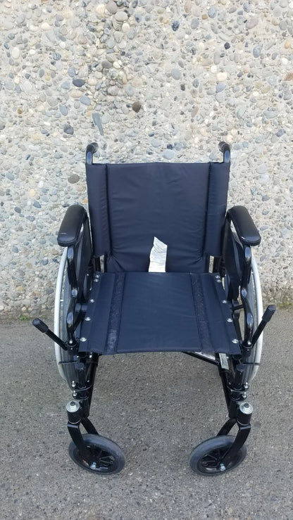 Invacare Tracer SX5 Wheelchair Black Steel Frame w/ Desk Armrests