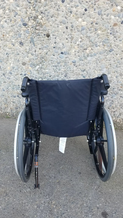 Invacare Tracer SX5 Wheelchair Black Steel Frame w/ Desk Armrests