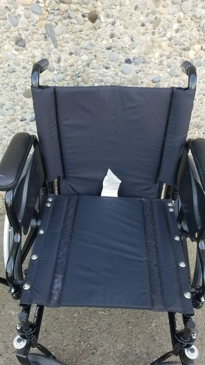 Invacare Tracer SX5 Wheelchair Black Steel Frame w/ Desk Armrests