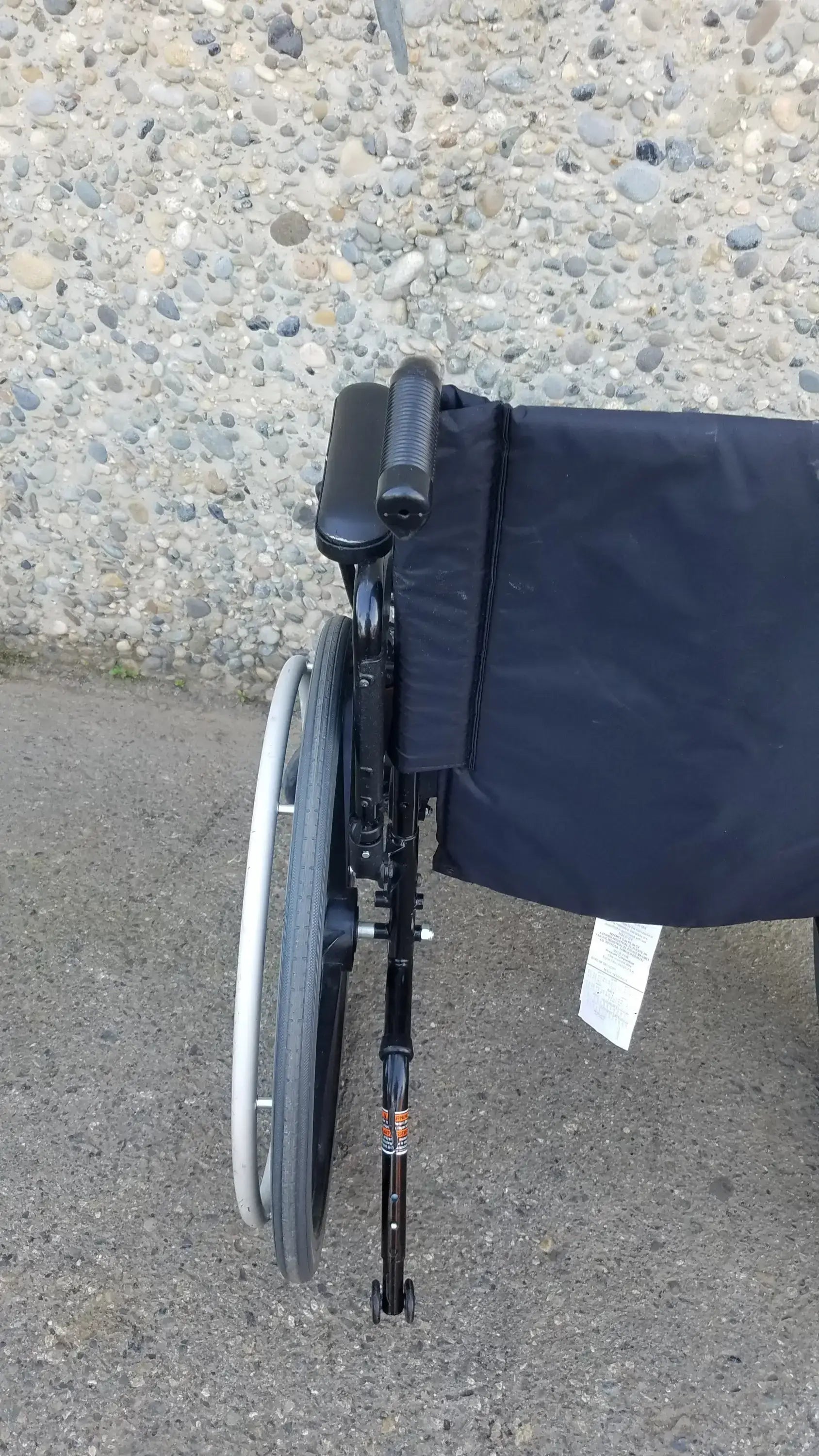 Invacare Tracer SX5 Wheelchair Black Steel Frame w/ Desk Armrests