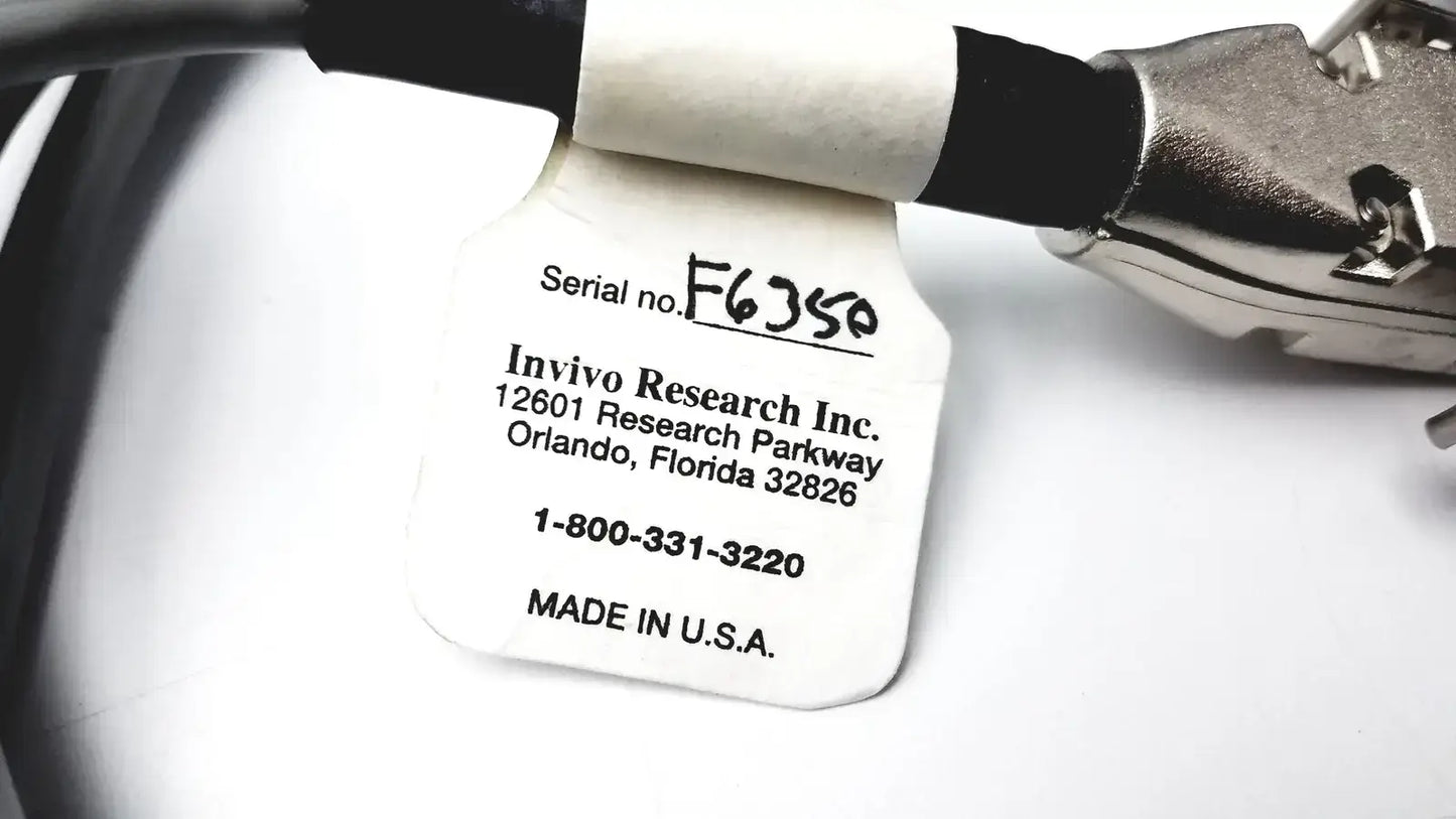 Invivo 9367 Oxiclip MRI Sensor With 9201 ECG 3 Lead Unshielded 10 FT - Patient Monitoring