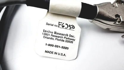 Invivo 9367 Oxiclip MRI Sensor With 9201 ECG 3 Lead Unshielded 10 FT - Patient Monitoring