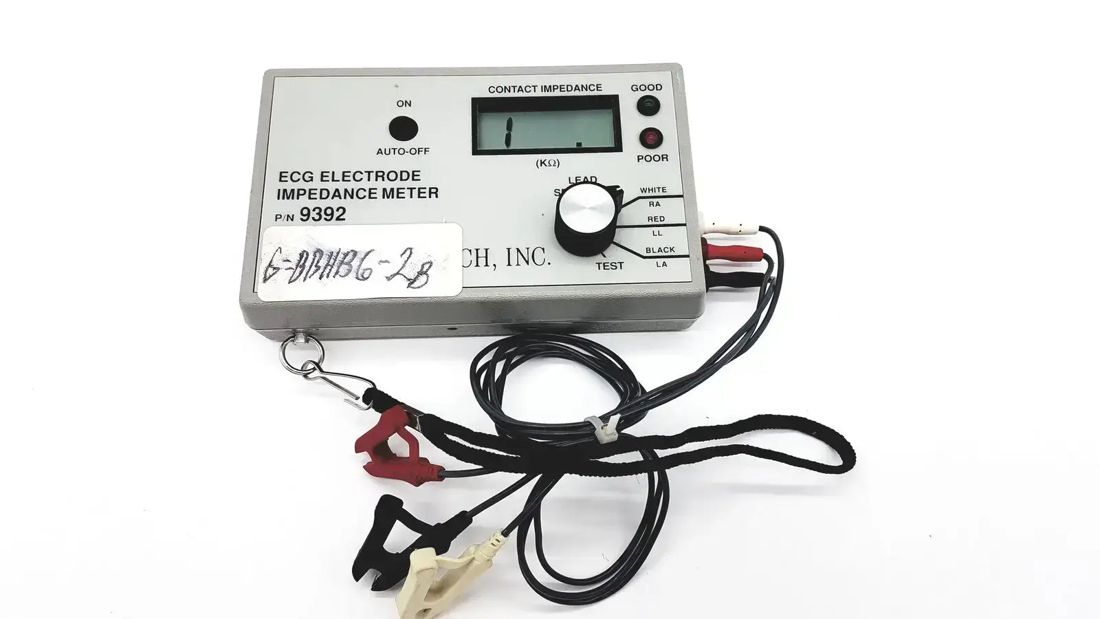 Invivo Research P/N 9392 ECG Electrode Impedance Meter
