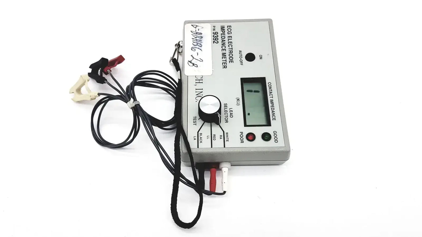 Invivo Research P/N 9392 ECG Electrode Impedance Meter