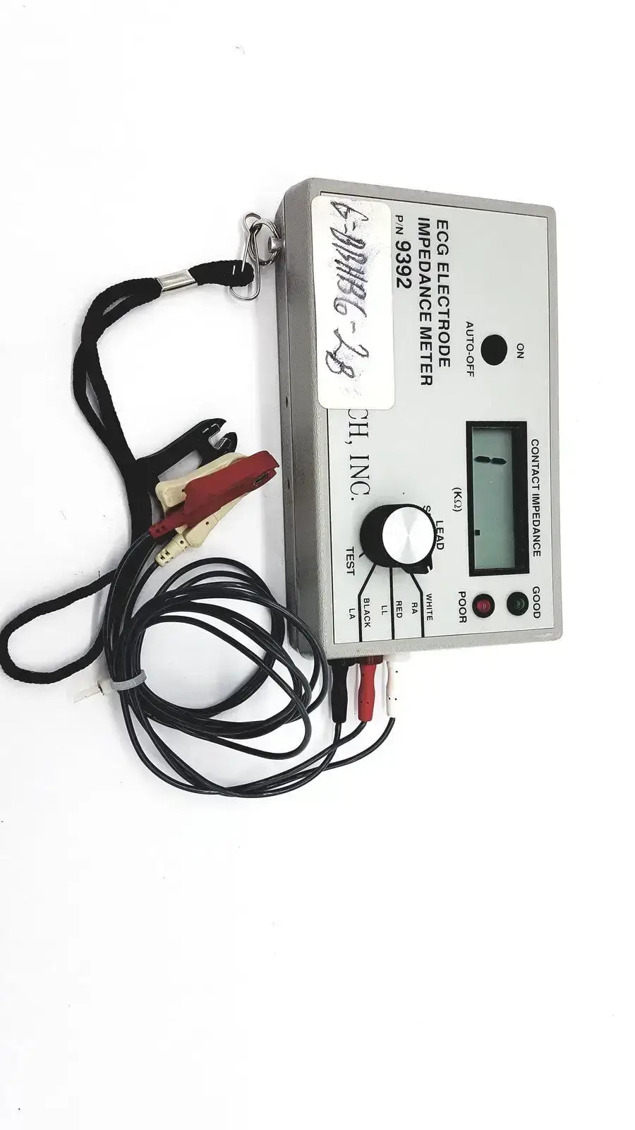 Invivo Research P/N 9392 ECG Electrode Impedance Meter