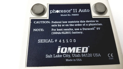 Iomed Phoresor II Auto PM850 Dose Controller System - Iontophoresis