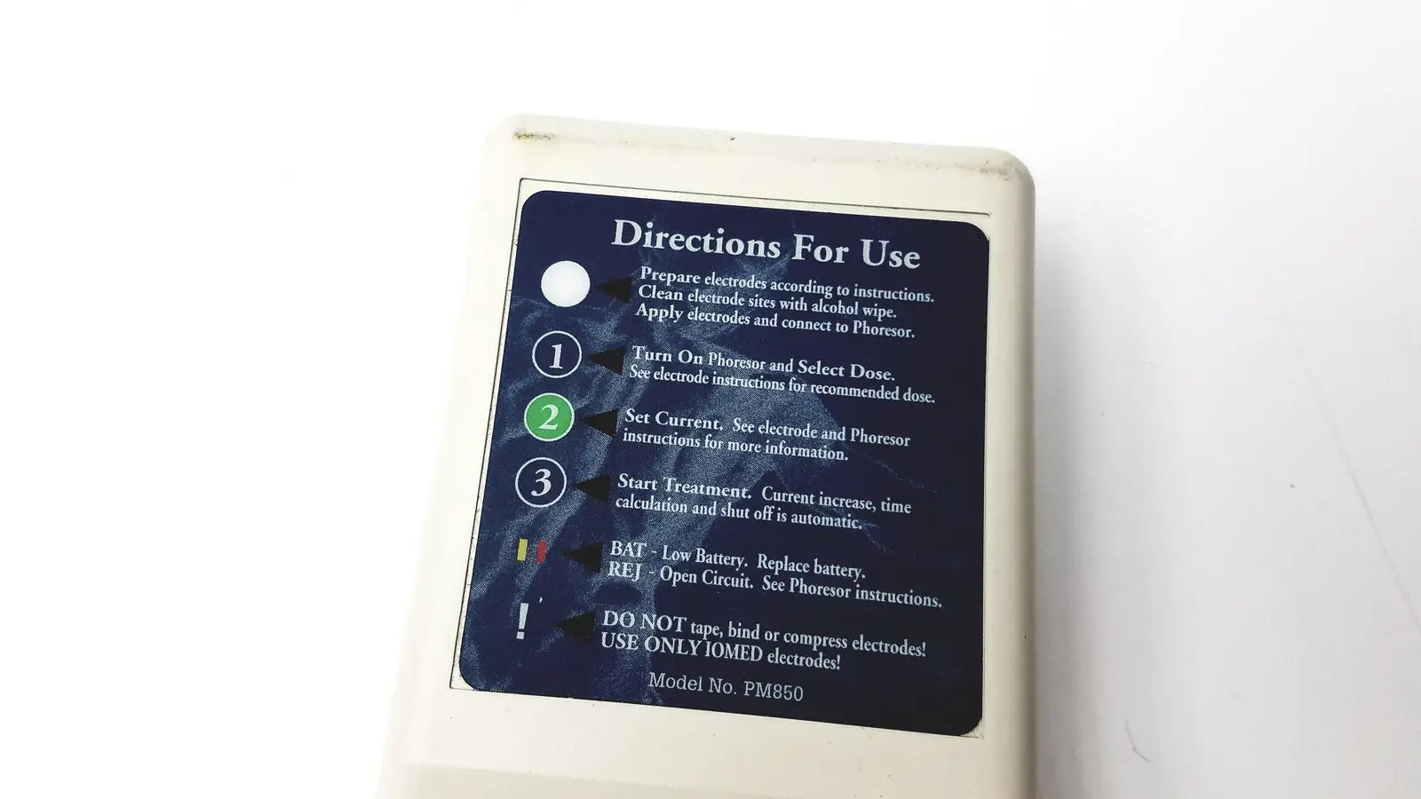 Iomed Phoresor II Auto PM850 Dose Controller System - Iontophoresis