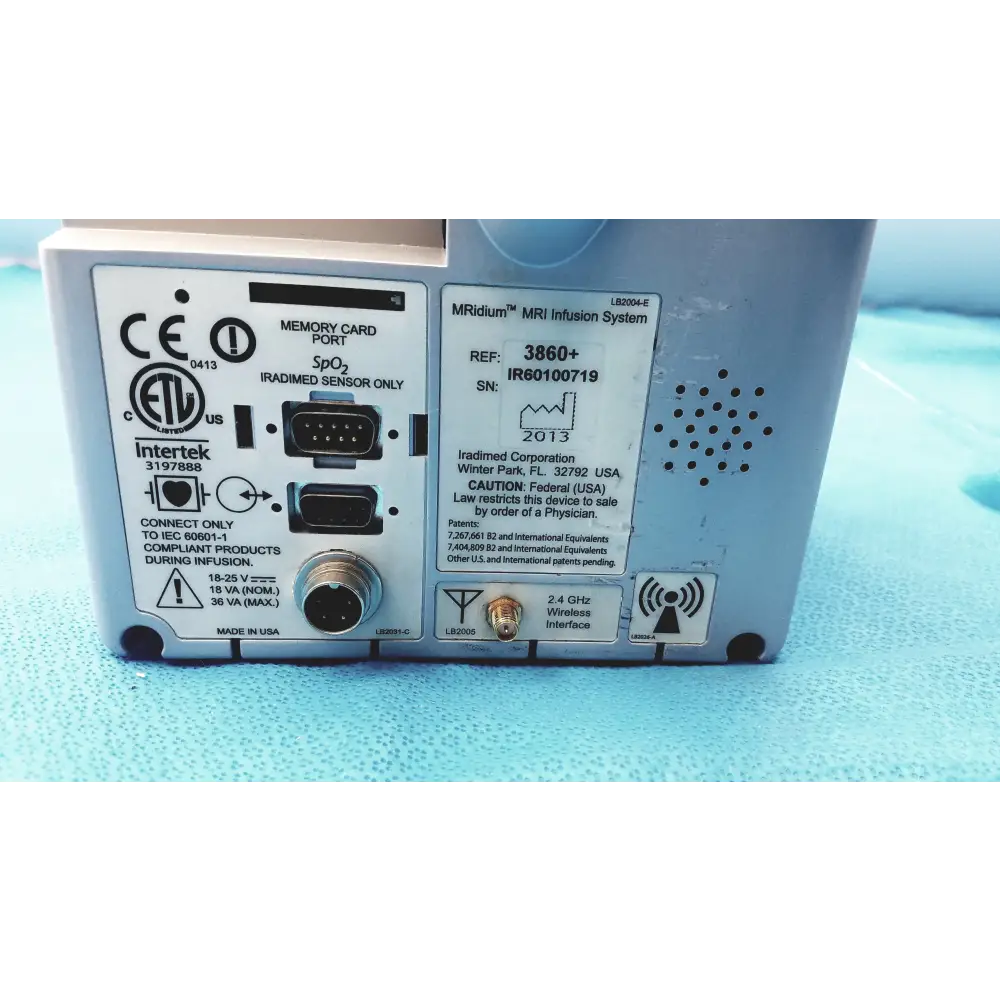 Iradimed MRidium 3860+ MRI Infusion Pump Montring System - Monitoring