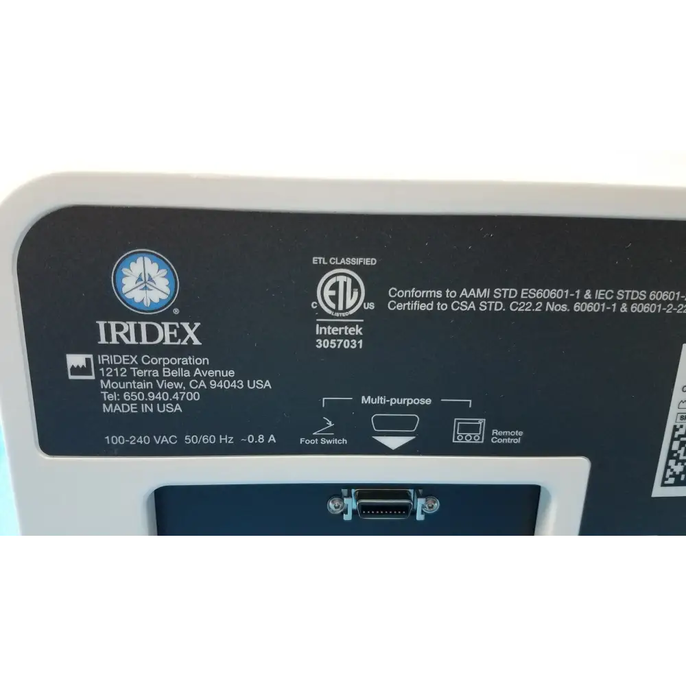 Iridex Cyclo G6 Laser Console for Professional Working Facility - Ophthalmic