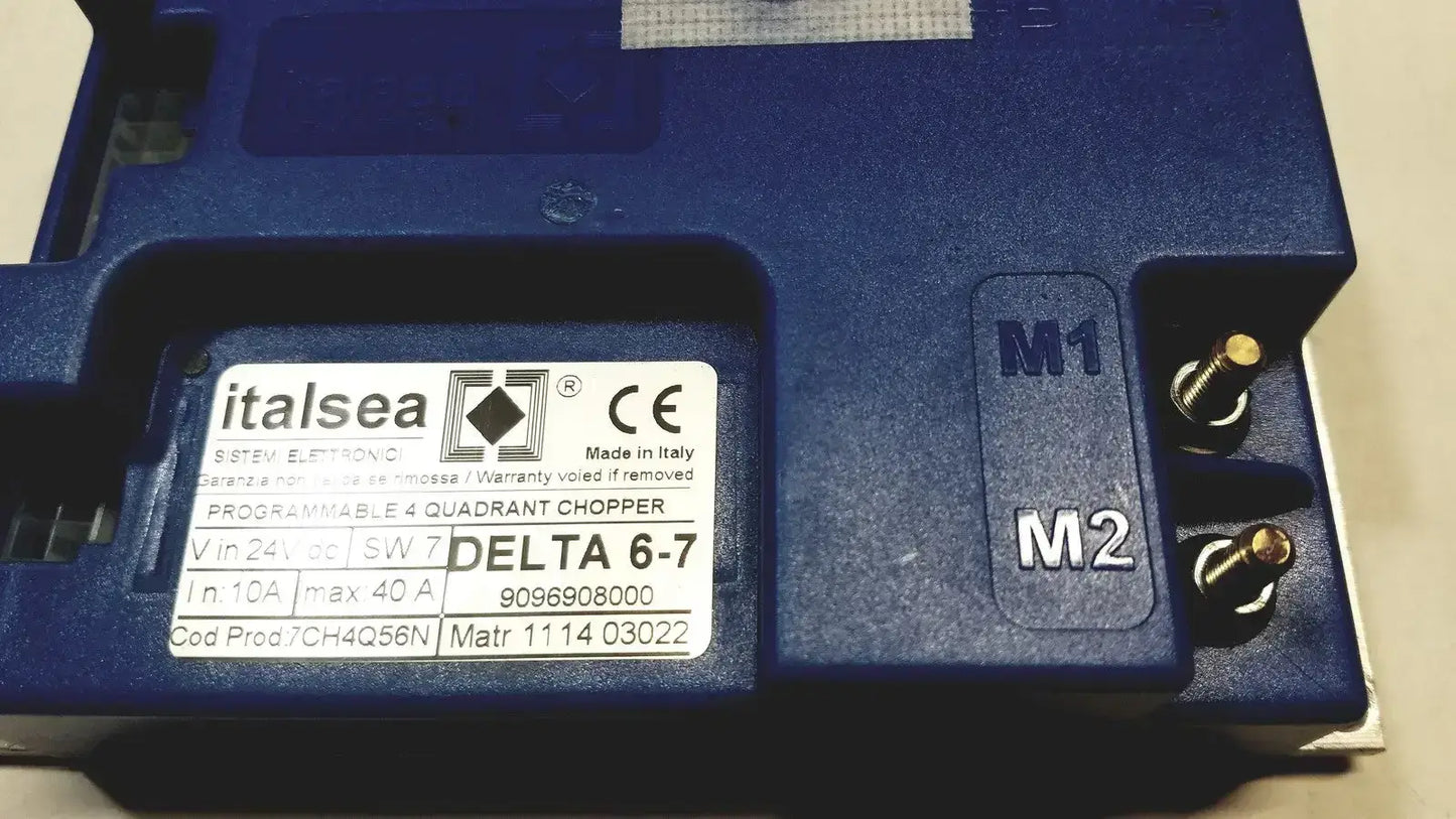 italsea 7CH4Q56N Programmable 4 Quadrant Chopper Delta 6-7 - Motor Controller