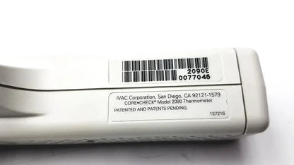 IVAC Core Check Thermometer Model 2090 - Digital