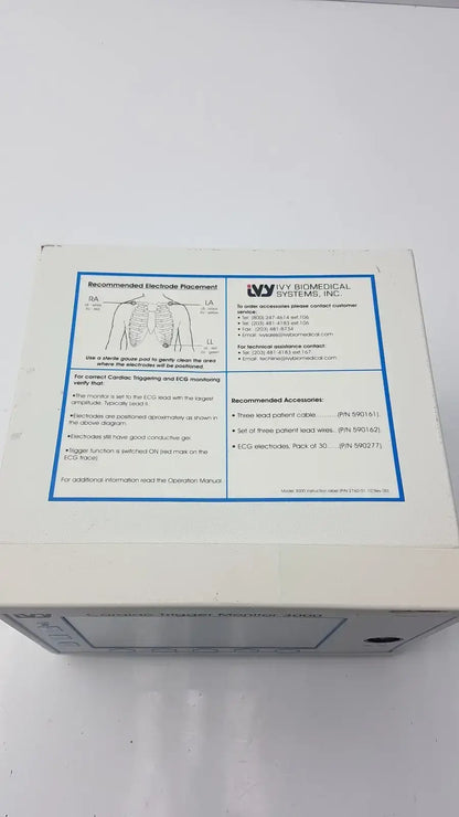 Ivy Biomedical Cardiac Trigger 3000 Patient Monitor