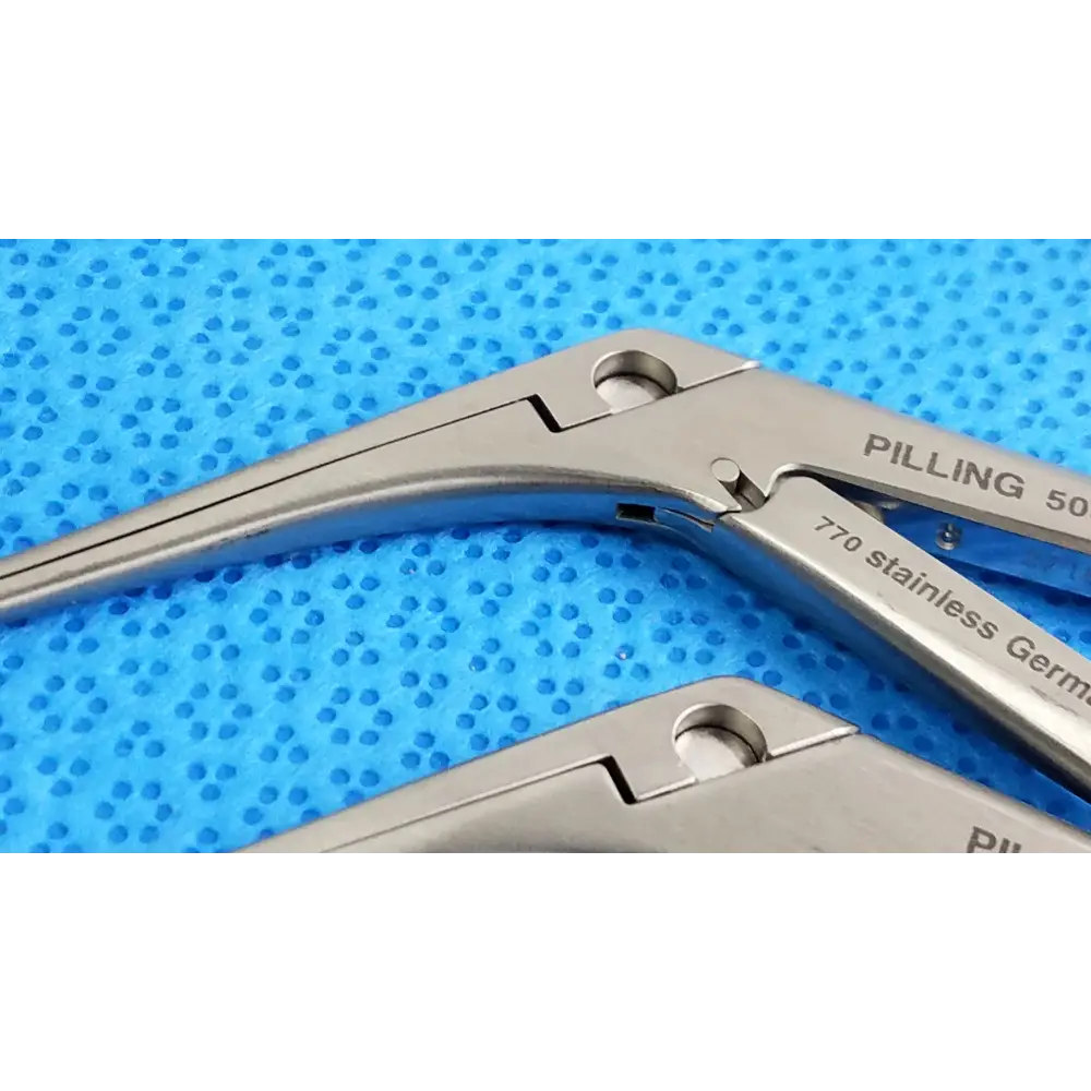 Pilling 505432 Jackson Alligator Grasping Forceps lot of 2