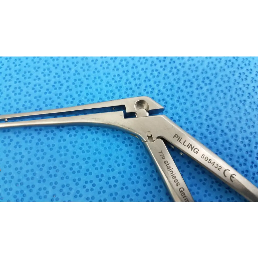 Pilling 505432 Jackson Alligator Grasping Forceps Surgical Stainless Steel