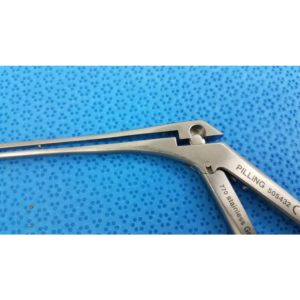 Pilling 505432 Jackson Alligator Grasping Forceps Surgical Stainless Steel