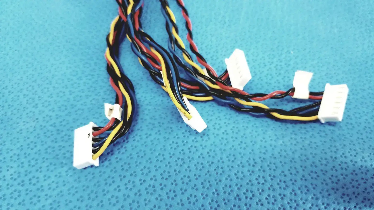 JST Connector Wire Harness Cable 6-Pin to Multi-Color Wires