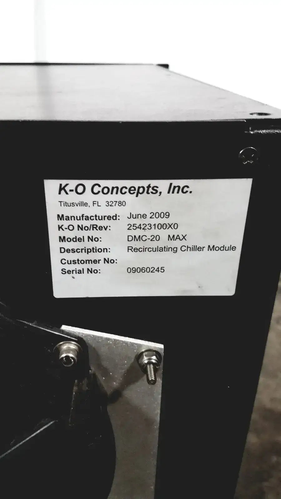 K-O Concepts DMC-20 Dental Micro Motor Control Unit with Handpiece Connection