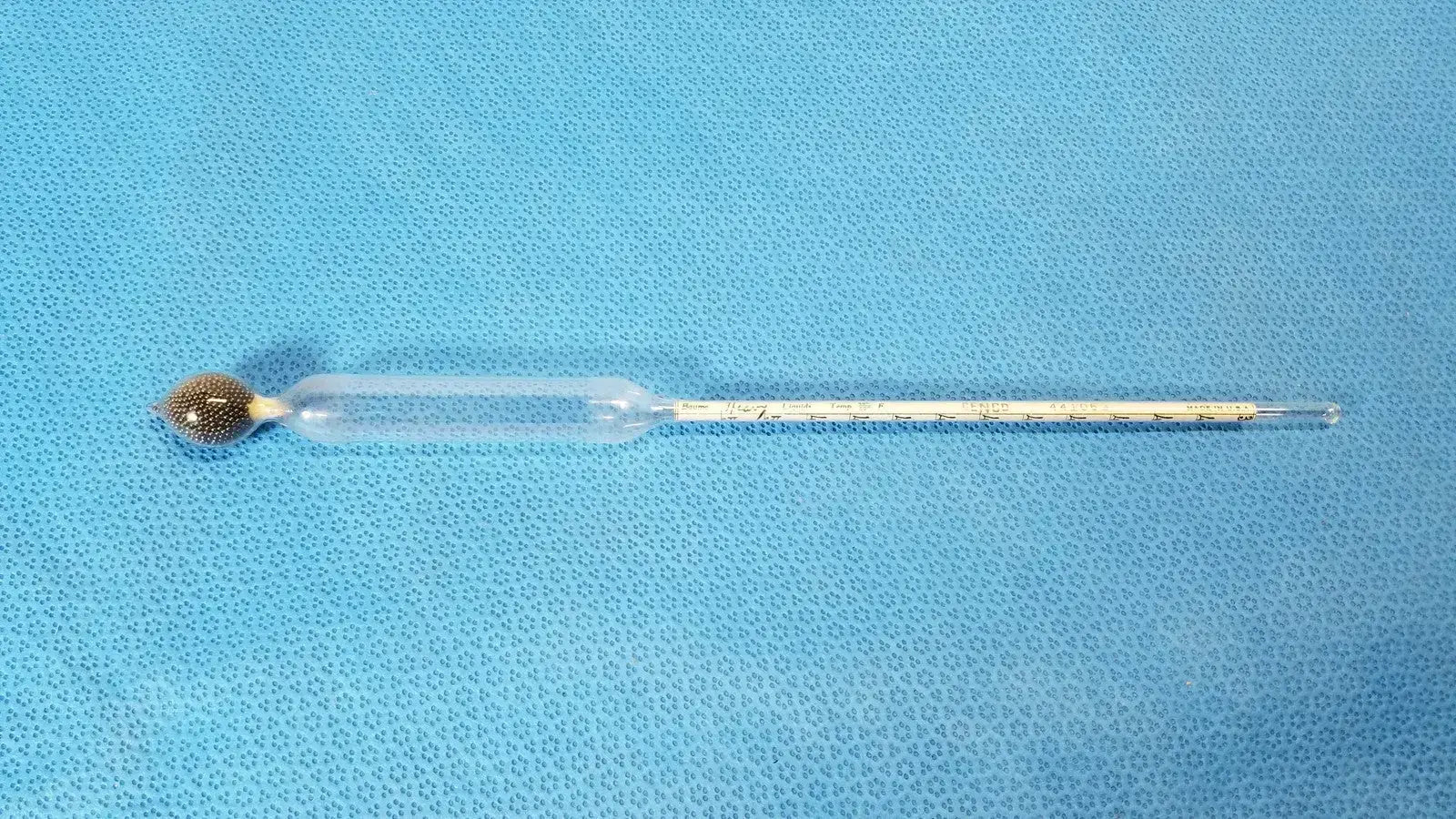 K~ Vintage Floating Long Mash & Brew Tester Thermometer – German Made - Laboratory