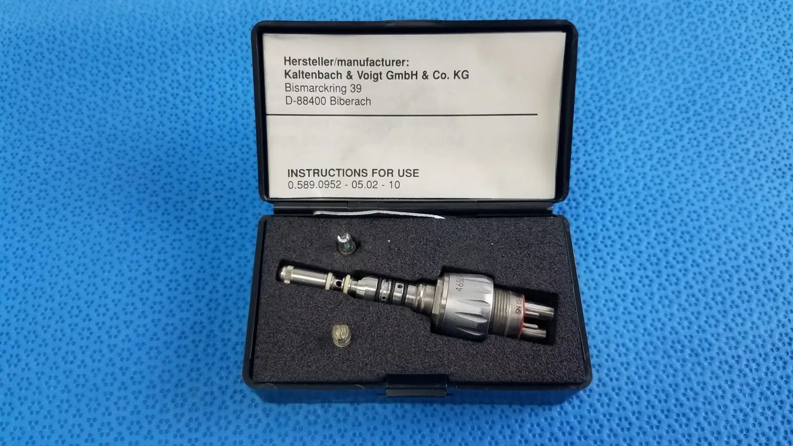 Kaltenbach & Voigt Precision Mechanical Coupling Adapter with Case 465 LRN