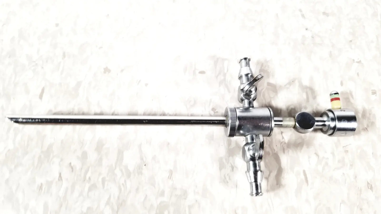Karl Storz 28124CR Cannula with Dual Rotating Stopcocks Surgical Sheath